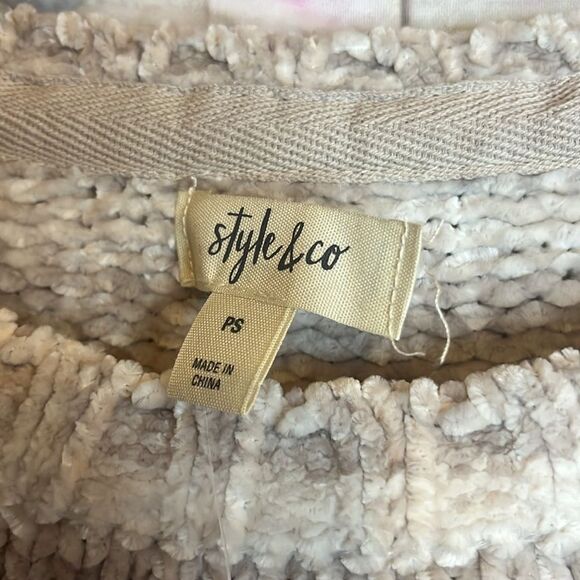 NWT STYLE & CO CHENILLE KNIT SWEATER SIZE PS - Picture 8 of 11